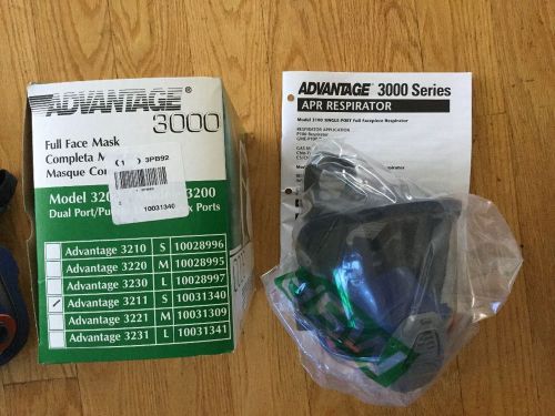 Msa advantage 3000 full face respirator for sale