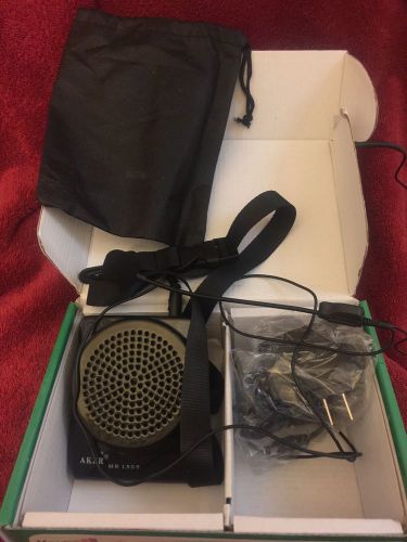 Aker MR1505 12W Portable Loud Voice Booster Amplifier Speaker In Box Unused