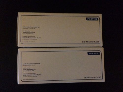 Tracheostomy kit portex #8 blue line ultra trach soft seal cuff lot of 2 new for sale