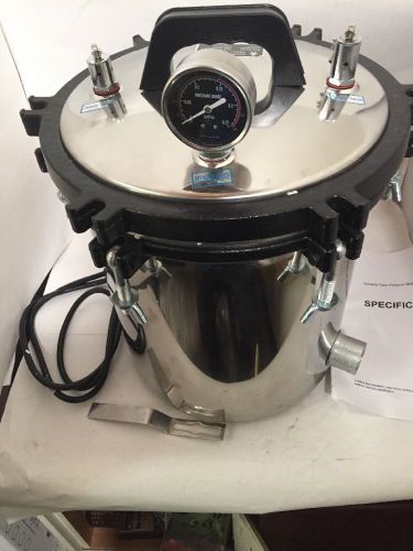 stainless steel Dental Autoclave Steam Sterilizer Pressure Sterilization 18L