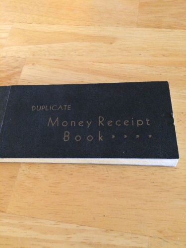 Vintage duplicate money receipts 1900&#039;s