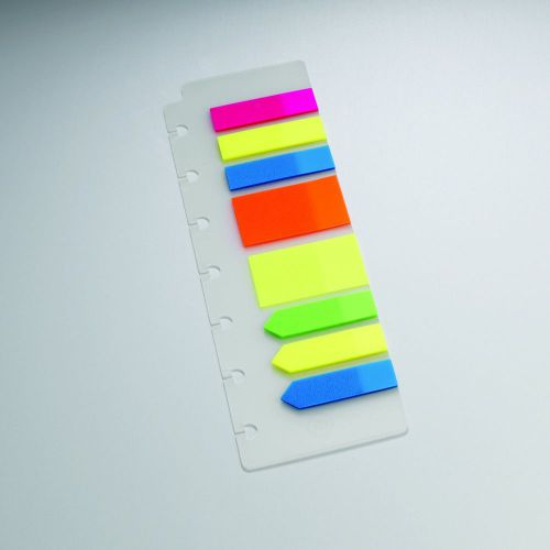Staples? Arc Notebook 200 Page Flags Assorted Colors 2 1/2&#034; x 7 1/2&#034;
