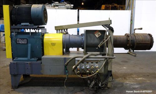 Used- the bonnot co. model 10 ext single screw extruder, carbon steel. 10&#034; diame for sale