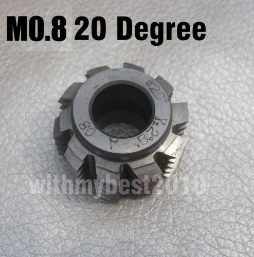 Gear Hob Cutter Module 0.8 bore 13mm 20 degree PA HSS M0.8 Gear Hob Cutter A