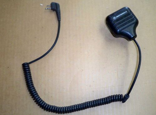 Motorola cp150 cp200 cp200d pr400 2 pin remote speaker mic hmn9026a micrphone for sale