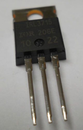 IRL3715-ND N CVHANNEL MOSFET 20V 54A TO220AB CASE FACTORY TUBE OF 50 PIECES