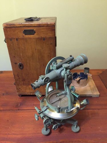 ANTIQUE KERN AARAU COMPASS THEODOLITE SWISS MADE