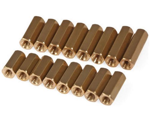 Solid brass m3*4-m3*60 female threaded hexagon isolation column standoff spacer for sale
