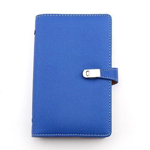 BLUBOON Name Card Book Holder Business Card Organizer for 240 Cards ( blue)