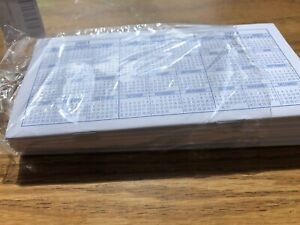 Lot of 8 Checkbook Transaction Registers Easy Read 2021 2022 2023 Bank Checking