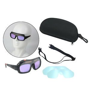 Welding Glasses Mask Helmet Eyes Goggles, Solar Auto Darkening Welding Goggle