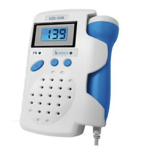 Baby Doppler Sweetiesong Fetal Doppler in Blue with 2.5MHz Doppler Probe