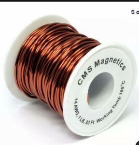 14 g “CMS magnetics” magnet wire 1 pound spool 80 Foot