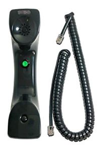 ineedITparts Replacement Push-to-Talk Handset with 9ft Curly Cord Compatible