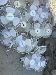 34 PCS. Eco Plus 16&#034; Oscillating Wall Fan. Local Pickup.