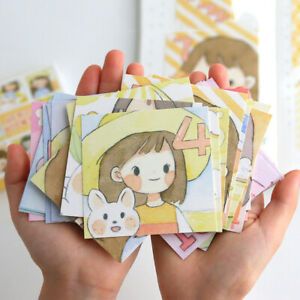 Paper Jam Diary Stickers Decoration Sticker Memo Pads Kawaii Sticky Notes