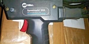 Miller SpoolMatic 30A  Push pull Gun with 30FT cables Super nice condition