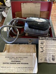 vintage craftsman sander