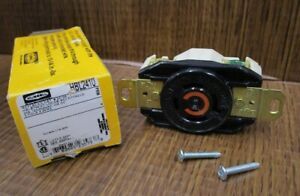 HUBBELL HBL2410 Twist Lock Receptacle 20A 125/250V 3 Pole 4 Wire NEW