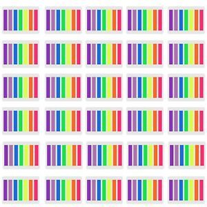 SIQUK 4200 Pieces Flag Tabs Colored Page Markers Sticky Index Tabs Page Flags...