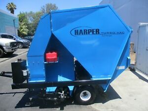 HARPER (GOOSSEN) MODEL TV40 TURBO VAC /  TOW BEHIND TURF SWEEPER / LEAF VACCUUM