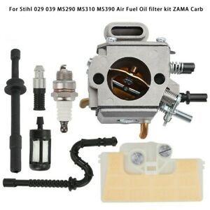 Carburetor For Stihl 029 039 MS290 MS310 MS390 ZAMA Oil Filter High Quality