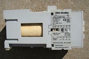ALLEN BRADLEY CONTACTOR SER C 600V 45AMPS 100-C30D*00 &amp; 100-S ser. B C&amp;C MACHINE