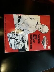 Briggs&amp;Stratton Engine Service &amp; Repair Instructions as of March 1984