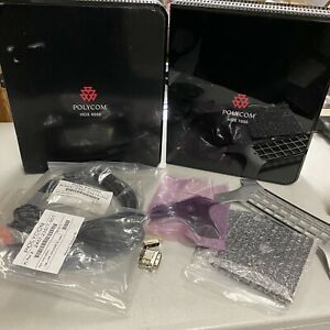 Polycom HDX 8000 and 7000 Video Conferencing Equipment With Cables ALL UNTESTED
