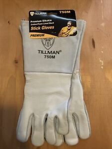 Tillman 750 Premium Top Grain Elkskin Welding Gloves Medium
