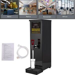 12L 110V Commercial Steam Water Boiling Machine Foam Maker Espresso Coffee Milk
