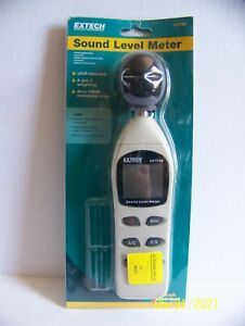 EXTECH 407730 Sound Level Meter +/- 2dB Accuracy, 40-130dB Range