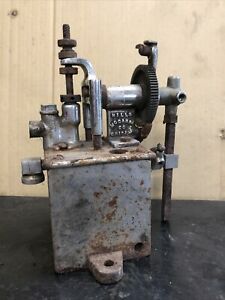 Antique Ratchet Oiler lubricator Hills Mccanna hit miss steam engine