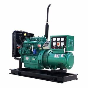 Diesel Generator For Home Quiet Standby Military 24KW Engine Brush alternator