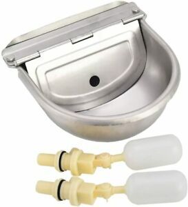 HiCamer Automatic Cow Drinking Water Bowl Dispenser 304 Stainless Steel Farm