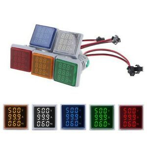 Hertz Ammeter Meter AC 60-500V 3 In 1 LED Digital Ammeter Newest Hot Sale