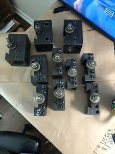 ALORIS QUICK CHANGE TOOL HOLDERS CA1 QTY 2, CA2 QTY 4, CA4Q-1750, CA4, CA4Q-2000