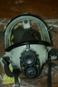 Pel-Plus GPT F-710 Full Face Mask Respirator &amp;  Hepa / Organic Vapor filters