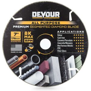 DEVOUR NT070AP 7&#034; PREMIUM Diamond ALL PURPOSE
