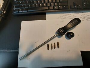 Vintage Snap-on 13&#034; Magnetic Ratcheting Screwdriver SSDMR8A