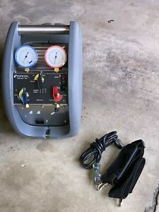 Inficon Vortex AC Dual 714-202-G1 HVAC Refrigerant Recovery Unit Machine CLEAN!