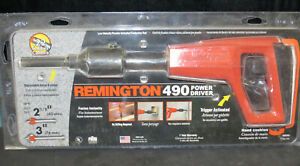 Remington 490 Power Driver Low Velocity Powder Actuated Fastening Tool AO4033639