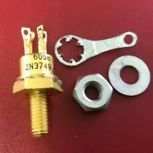 SOLID STATE 2N3749 Bipolar Junction Transistor, NPN Type, TO-111 W/ HARDWARE