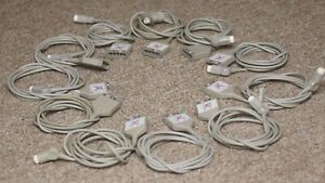 Philips M1520A ECG 5-Lead Patient Trunk Cable, lot of 11 cables