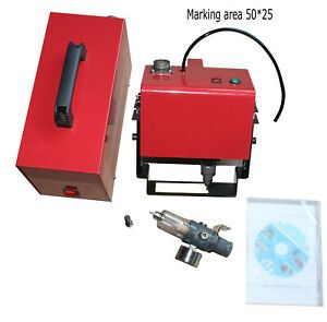 220V 50*25mm Handheld Dot Pin Marking Machine for Marking Small Parts