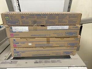 FOUR genuine  KONICA Toner For Bizhub C360,2 TN319Y 2 TN319M