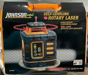 Johnson 40-6539 Red Self Leveling Rotary Laser Kit
