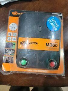 G323504 Electric Fence Charger, M360, 3.6 Joules, 110-Volt - NEW OPEN BOX