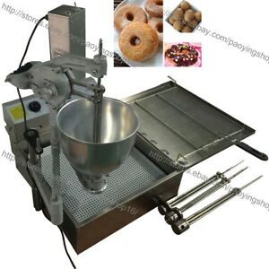 7.5L Electric Automatic Donut Ball Doughnuts Machine Maker Fryer with 3 Mold