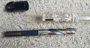 Union 15 mm twist drill Black and Gold HSS 1/2 in tri-flat shaft.  USA